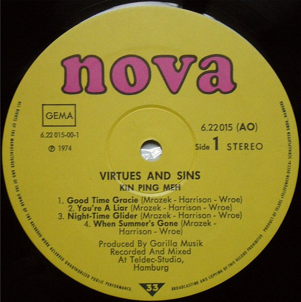 Kin Ping Meh - Virtues & Sins | Nova (6.22015 AO) - 3 Kin Ping Meh - Virtues & Sins | Nova (6.22015 AO) - 3