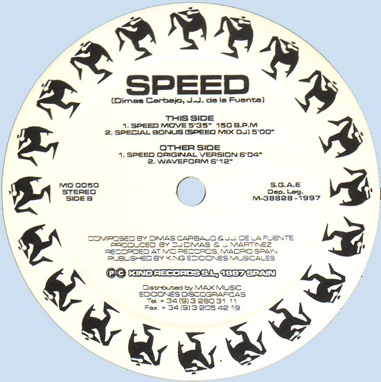 The King Of House - Speed | MD Records (MD - 0050) - 4