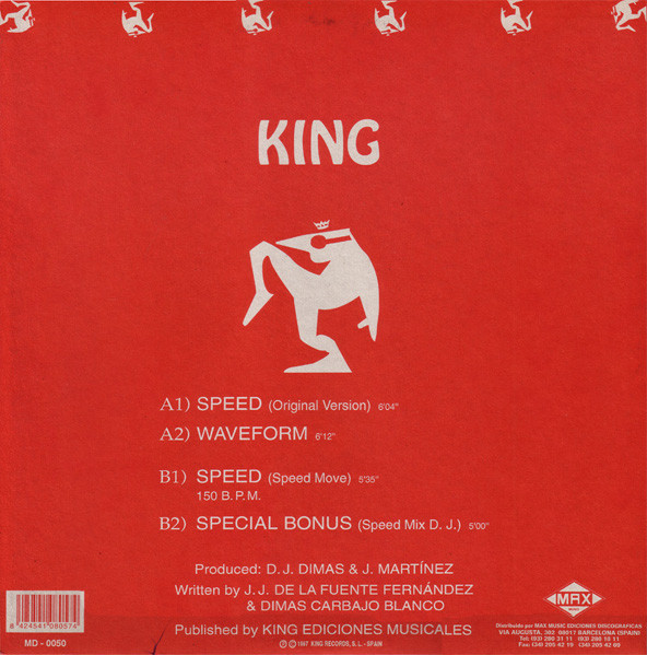 The King Of House - Speed | MD Records (MD - 0050) - 2