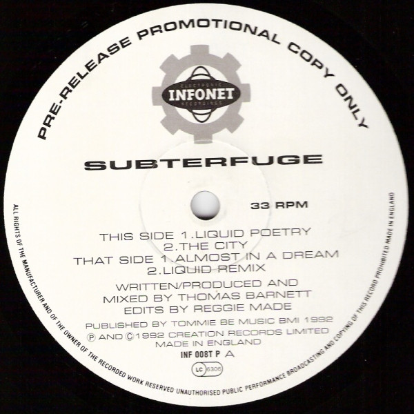 Subterfuge - Liquid Poetry | Infonet (INF 008T P)