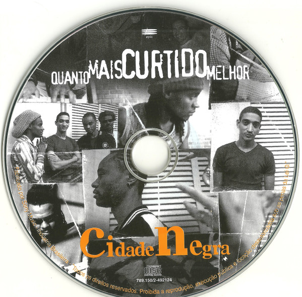 Cidade Negra - Quanto Mais Curtido Melhor | Epic (789.150/2-492124) - 3
