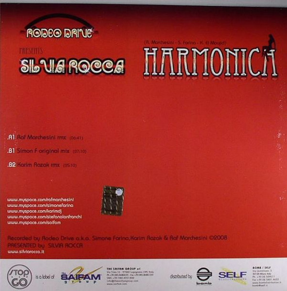 Rodeo Drive Presents Silvia Rocca - Harmonica | Stop And Go (GO 234234) - 2