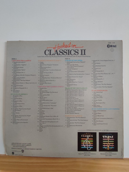 Louis Clark Conducting Royal Philharmonic Orchestra - Hooked On Classics II - Can't Stop The Classics | K-Tel (ONE 1166) - 2