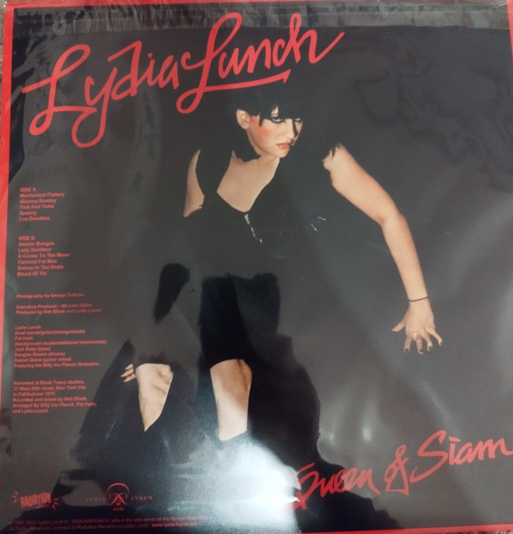 Lydia Lunch - Queen Of Siam | Radiation Reissues (RRS218) - 3