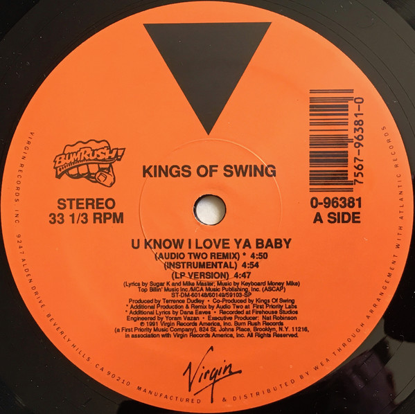 Kings Of Swing - U Know I Love Ya Baby | BumRush! (0-96381) - main Kings Of Swing - U Know I Love Ya Baby | BumRush! (0-96381) - main