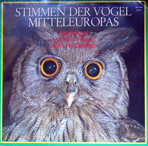 Michael Schubert - Stimmen Der Vögel Mitteleuropas | Marcato (92 735) - main