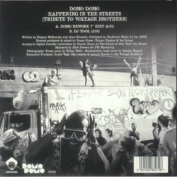 Domo Domo - Happening In The Streets (Tribute To Voltage Brothers) | Vega Records (VR215) - 2 Domo Domo - Happening In The Streets (Tribute To Voltage Brothers) | Vega Records (VR215) - 2