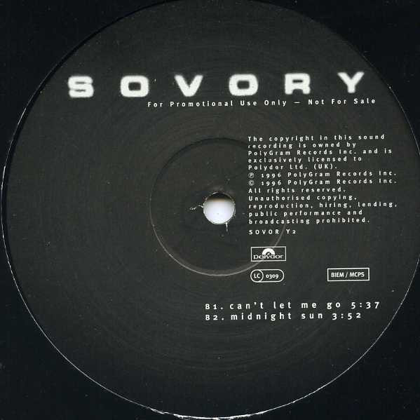 Sovory - Right Back | Polydor (SOVORY 2) - 4