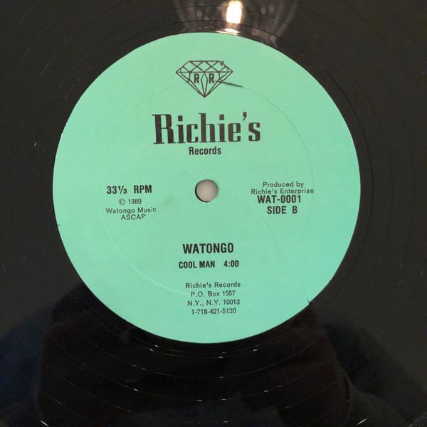 Watongo - Ram Session / Cool Man | Richie's Records (WAT-0001) - 2 Watongo - Ram Session / Cool Man | Richie's Records (WAT-0001) - 2