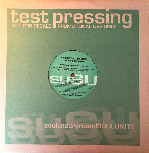 Morris T Feat. Taka Boom - The Third Pleasure | suSU (DJSUSU03) - 3