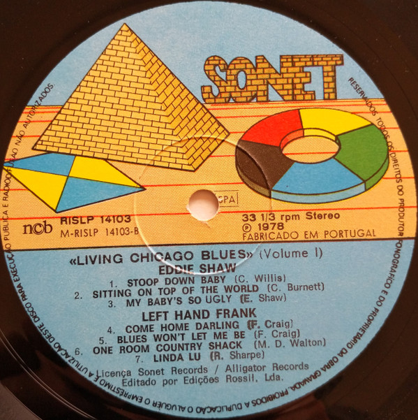 Various - Living Chicago Blues | Rossil (RISLP 14103) - 3 Various - Living Chicago Blues | Rossil (RISLP 14103) - 3