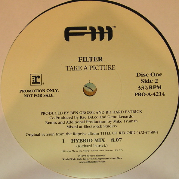 Filter - Take A Picture | F-111 Records (PRO-A-4214) - 3 Filter - Take A Picture | F-111 Records (PRO-A-4214) - 3