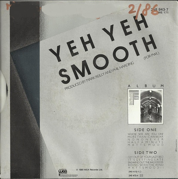 Matt Bianco - Yeh Yeh | WEA (248 943-7) - 2