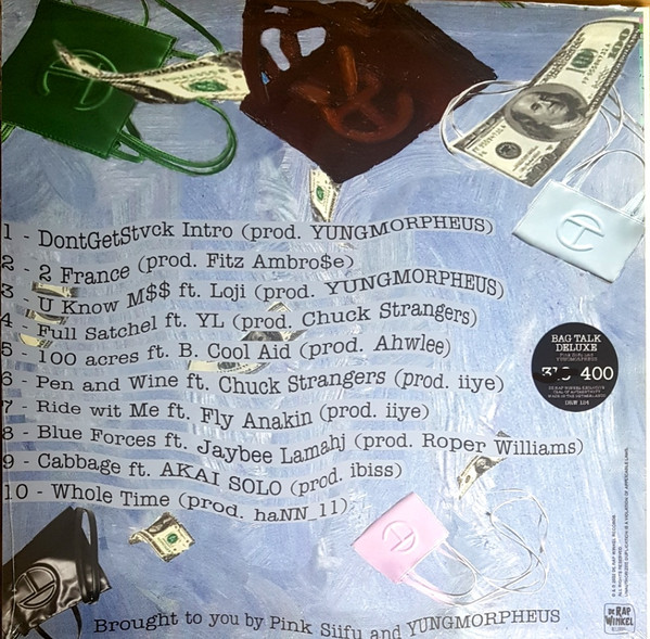 Pink Siifu & Yungmorpheus - Bag Talk Deluxe | de Rap Winkel Records (DRW 124) - 2 Pink Siifu & Yungmorpheus - Bag Talk Deluxe | de Rap Winkel Records (DRW 124) - 2