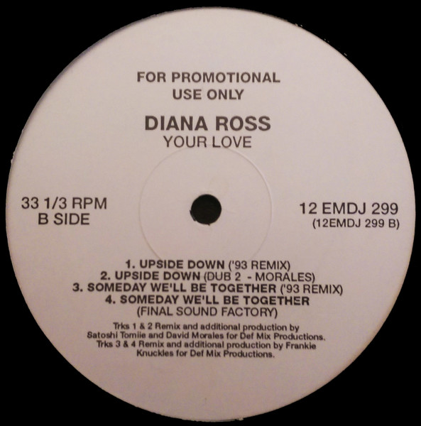 Diana Ross - Your Love | EMI (12EMDJ 299) - 2
