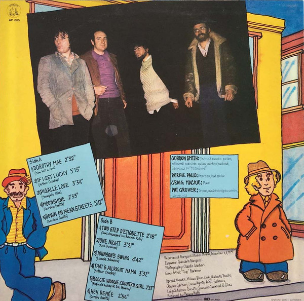 Gordon Smith - Down On Mean Streets | Appaloosa (AP 005) - 2