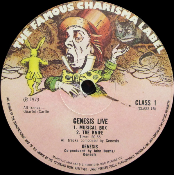 Genesis - Live | Charisma (CLASS 1) - 2