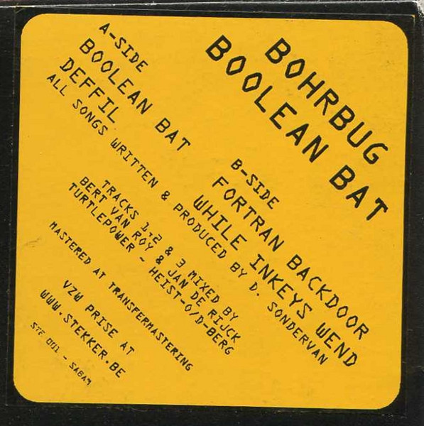 Bohr Bug - Boolean Bat | Stekker (STE 001)