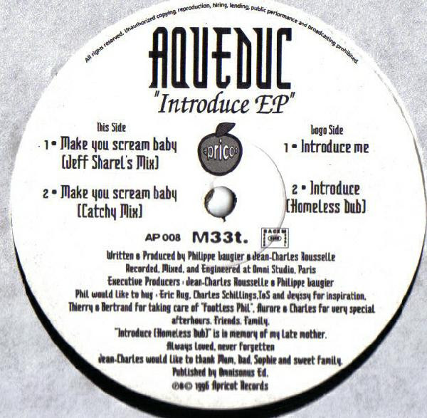 Aqueduc - Introduce EP | Apricot Records (AP 008) - 2 Aqueduc - Introduce EP | Apricot Records (AP 008) - 2