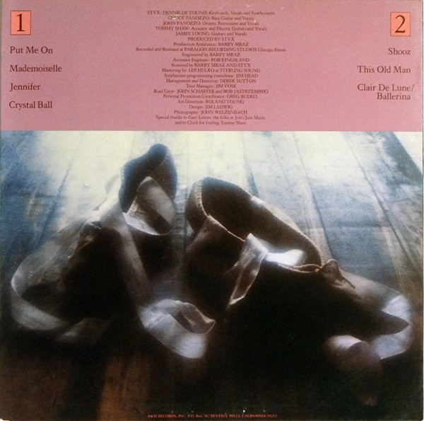 Styx - Crystal Ball | A&M Records (SP-4604) - 2 Styx - Crystal Ball | A&M Records (SP-4604) - 2