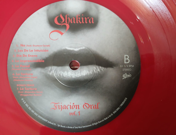 Shakira - Fijación Oral Vol. 1 | Epic (19802834421) - 4 Shakira - Fijación Oral Vol. 1 | Epic (19802834421) - 4