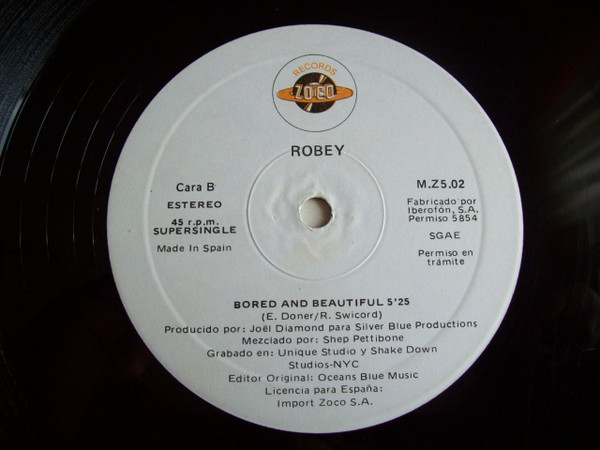 Robey - One Night In Bangkok | Zoco Records (MZ5-02) - 2 Robey - One Night In Bangkok | Zoco Records (MZ5-02) - 2