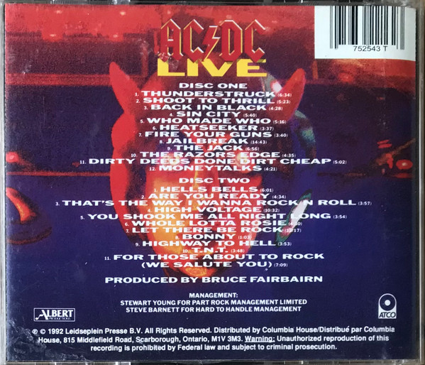 AC/DC - Live | ATCO Records (A2 92212) - 3