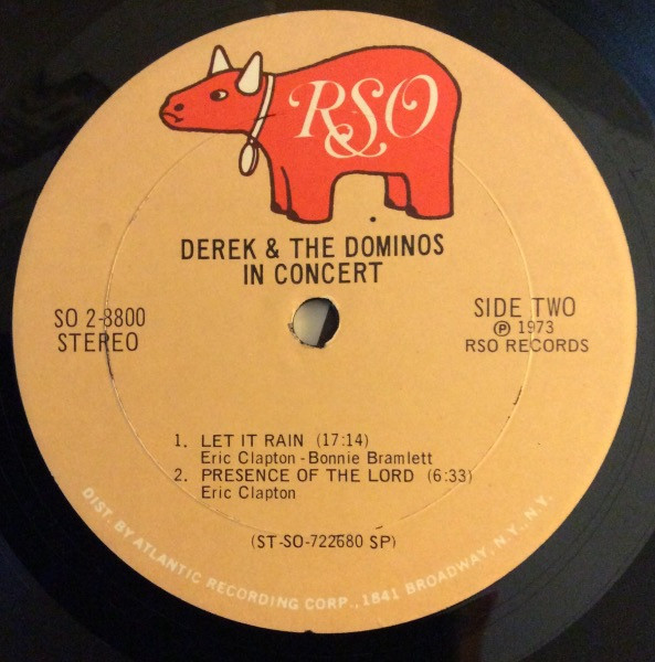 Derek & The Dominos - In Concert | RSO (SO 2-8800) - 4 Derek & The Dominos - In Concert | RSO (SO 2-8800) - 4