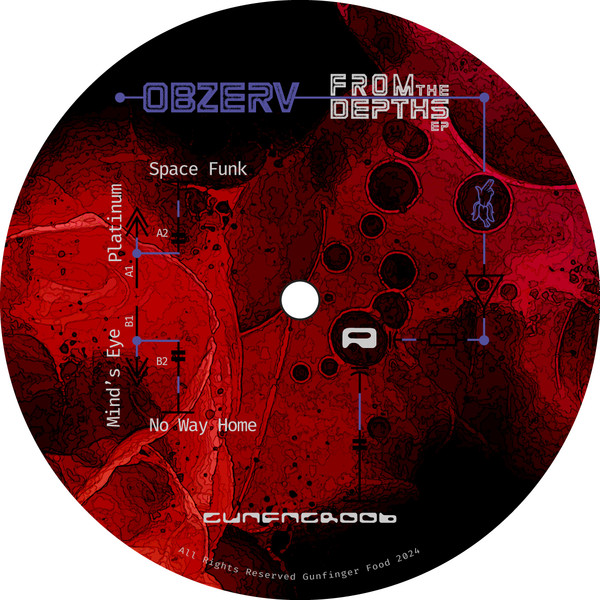 Obzerv - From the Depths EP | Gunfinger Food (GUNFNGR006) - main Obzerv - From the Depths EP | Gunfinger Food (GUNFNGR006) - main