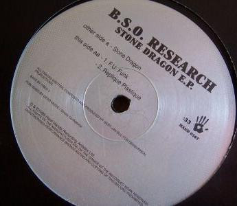 B.S.O. Research - Stone Dragon E.P. | Hard Hands (HAND 056 T)