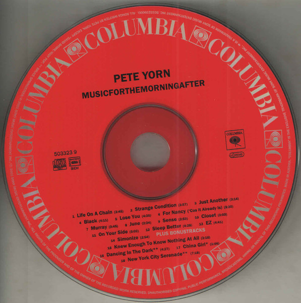 Pete Yorn - Musicforthemorningafter | Columbia (COL 503323 9) - 3