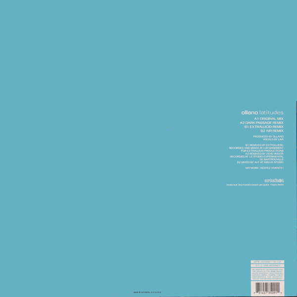 Ollano - Latitudes | Artefact (ART6) - 2