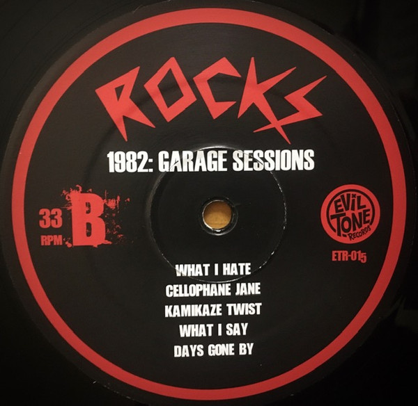 Rocks - 1982: Garage Sessions LP No 118 / 200 | Evil Tone Records (ETR-015) - 4 Rocks - 1982: Garage Sessions LP No 118 / 200 | Evil Tone Records (ETR-015) - 4