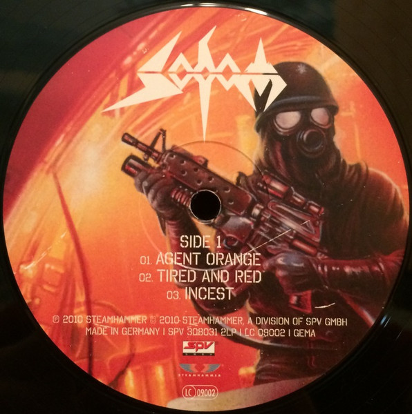 Sodom - Agent Orange (2LP) [Vinyl] | Steamhammer (SPV 308031 2LP) - 3
