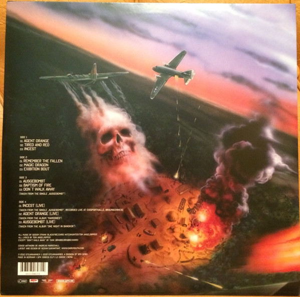 Sodom - Agent Orange (2LP) [Vinyl] | Steamhammer (SPV 308031 2LP) - 2