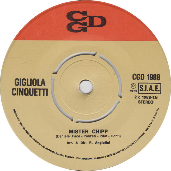 Gigliola Cinquetti - Alle Porte Del Sole | CGD (CGD 1988) - 4