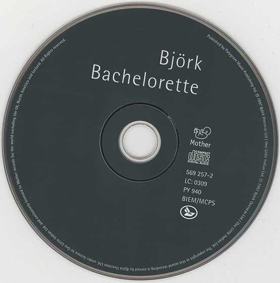Björk - Bachelorette | Mother Records (569 257-2) - 3 Björk - Bachelorette | Mother Records (569 257-2) - 3