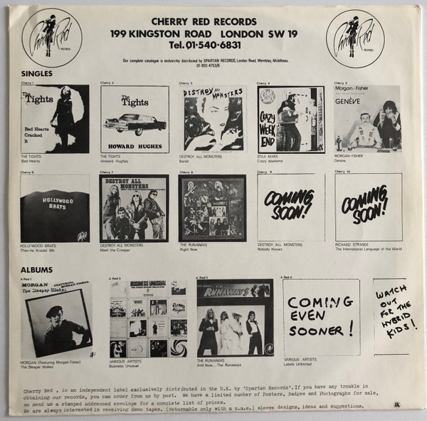 Hybrid Kids - Hybrid Kids - A Collection Of Classic Mutants | Cherry Red (A RED 5) - 3 Hybrid Kids - Hybrid Kids - A Collection Of Classic Mutants | Cherry Red (A RED 5) - 3
