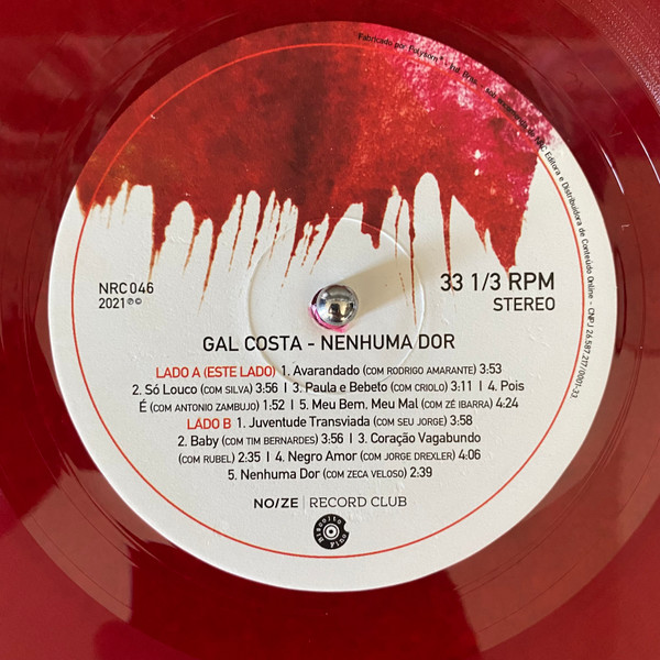 Gal Costa - Nenhuma Dor | Noize Record Club (NRC046) - 3