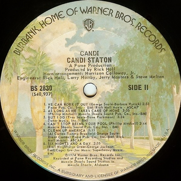 Candi Staton - Candi | Warner Bros. Records (BS 2830) - 4 Candi Staton - Candi | Warner Bros. Records (BS 2830) - 4