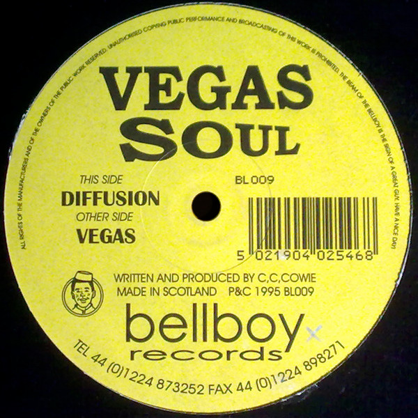 Vegas Soul - Vegas / Diffusion | Bellboy Records (BL 009)