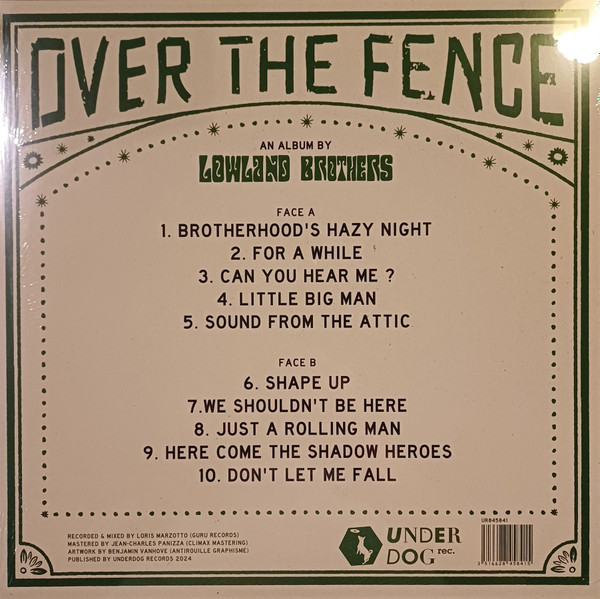 Lowland Brothers - Over The Fence | Underdog Records (UR845841) - 3 Lowland Brothers - Over The Fence | Underdog Records (UR845841) - 3