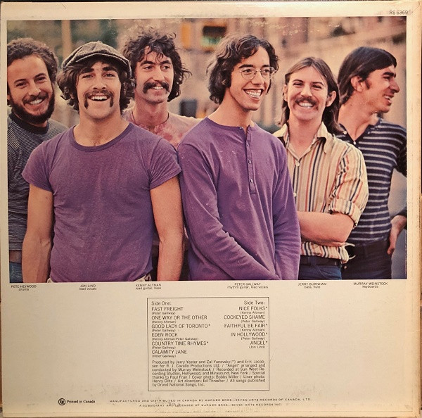 The Fifth Avenue Band - The Fifth Avenue Band | Reprise Records (RS 6369) - 2 The Fifth Avenue Band - The Fifth Avenue Band | Reprise Records (RS 6369) - 2