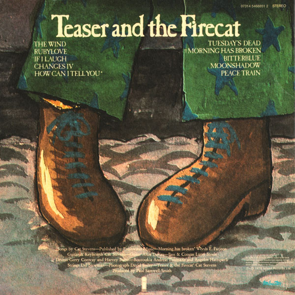 Cat Stevens - Teaser And The Firecat | Island Records (07314 5468851 2) - 3