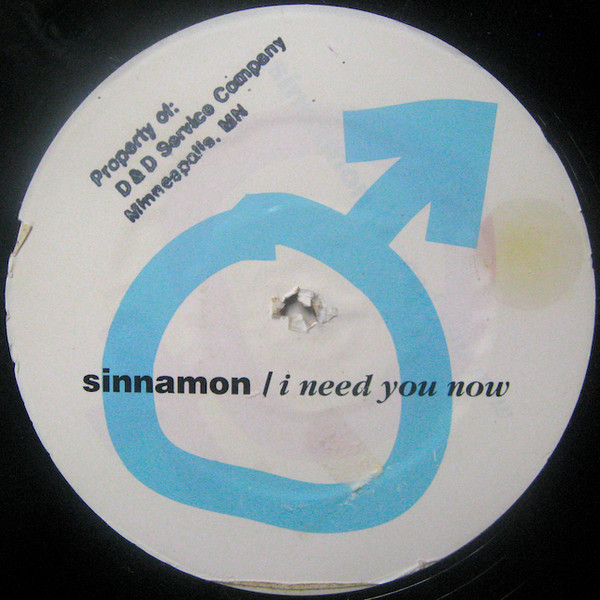 Sinnamon - I Need You Now | Jive (JIVE TP 305PP) - main