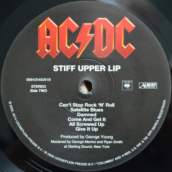 AC/DC - Stiff Upper Lip [Vinyl] | Columbia (88843049281) - 4