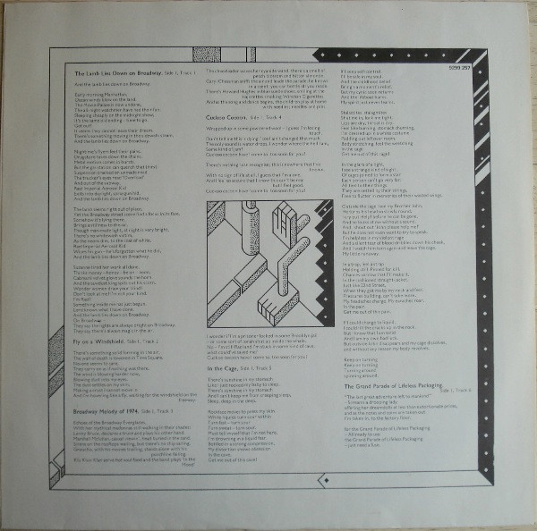 Genesis - The Lamb Lies Down On Broadway | Charisma (6641 226) - 4