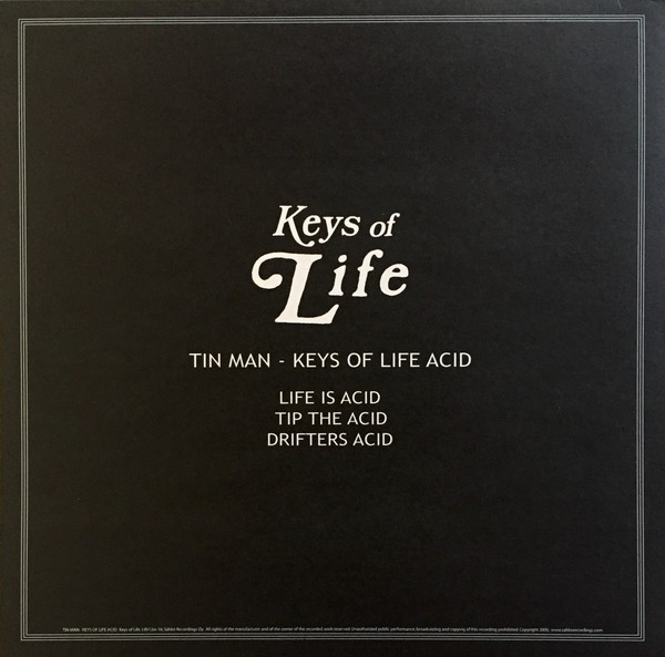 Tin Man - Keys Of Life Acid | Keys Of Life (LIFE12IN-16) - 2 Tin Man - Keys Of Life Acid | Keys Of Life (LIFE12IN-16) - 2