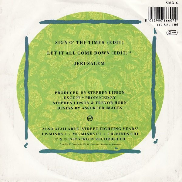Simple Minds - The Amsterdam EP | Virgin (112 887) - 2