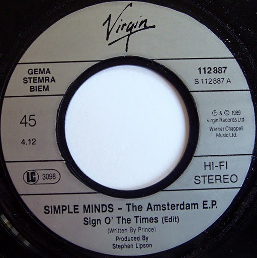 Simple Minds - The Amsterdam EP | Virgin (112 887) - 3